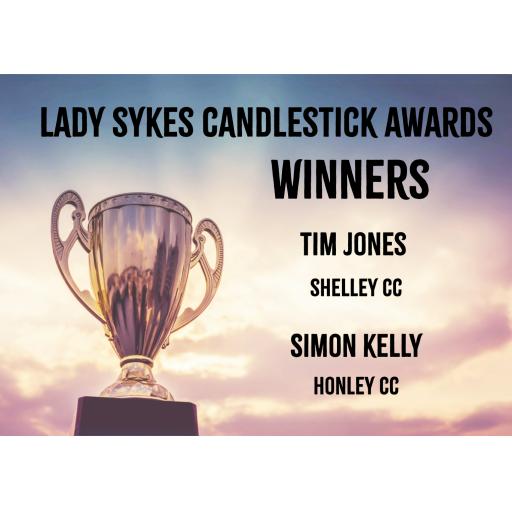 Jones and Kelly Honoured with Lady Sykes Candlesticks Awards 