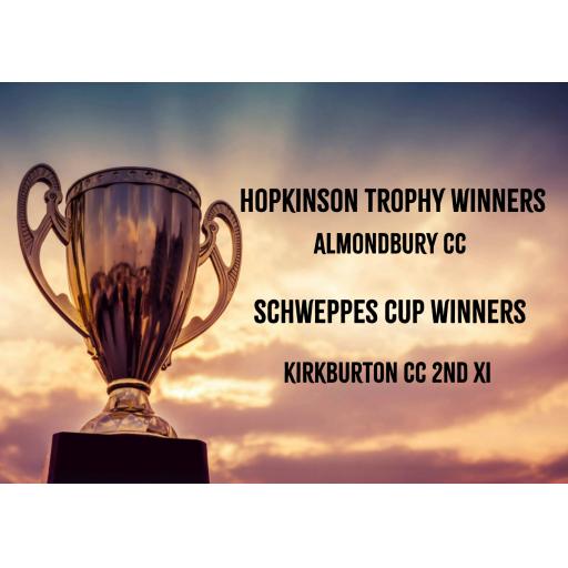 HOPKINSON TROPHY AND SCHWEPPES CUP WINNERS 