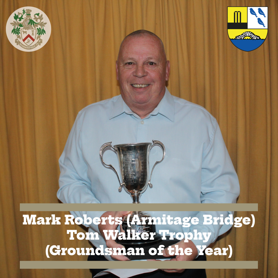 MARK ROBERTS GROUNDSMAN OF THE YEAR