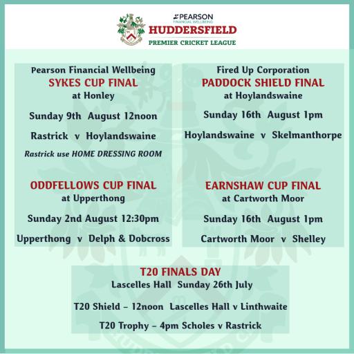 CUP FINALS  2026