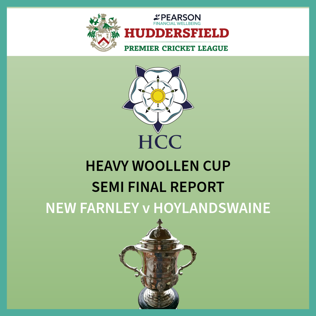 Hoylandswaine Fall Short in Heavy Woollen Cup Semi-Final